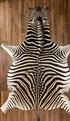 Authentic Zebra Hide Rug for Sale