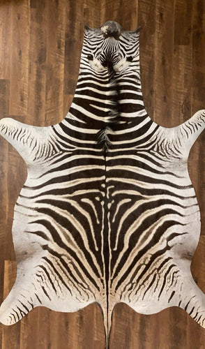 Zebra Skin Hide Rug