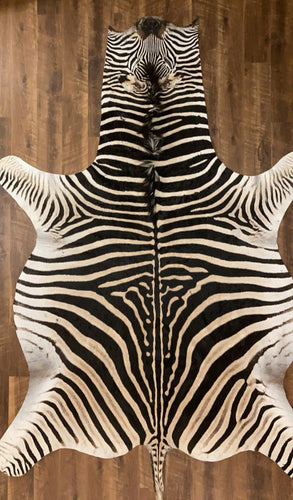 Zebra Skin Hide Rug